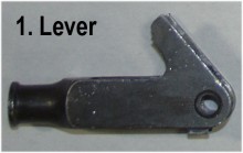 #1 Vickers Lock - Lever 