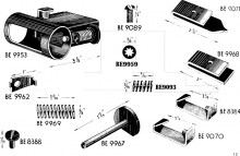 STEN Magazine Catch Retainer/Ejector Screw and Washer