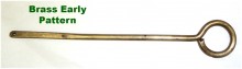 Webley Pistol Cleaning Rod Special Early (Brass Small Ring)