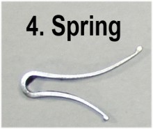 #4 Vickers Lock Spring No.2
