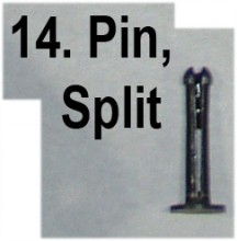 #14 Vickers Lock - Split Pin